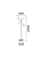 EQUINOXE PT4 OTTONE Ideal Lux 290966