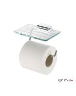 Χαρτοθήκη με Εταζέρα 14x10,3 εκ. AIM Geesa Chrome 8424