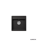 Νεροχύτης Κουζίνας Γρανίτη Manhattan 49x51 Schock Cristalite Nero Granite  30050-1401