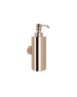Ντισπένσερ 220ml Μεταλλικό Επιτοίχιο W60xD75xH190mm Rose Gold Gloss PVD Verdi 3011051