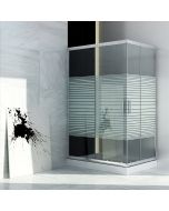 Orabella Signe Plus Σεριγραφία 80X120 - Καμπίνα αντιστρέψιμη, ασύμμετρη, γωνιακής εισόδου 30239