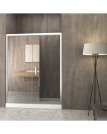 Orabella Energy Mirror 110 cm - Καμπίνα αντιστρέψιμη, ευθύγραμμη με σταθερό πλαϊνό 70 cm 30387-30406