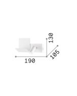 KOMODO-2 AP BIANCO Ideal Lux 306810