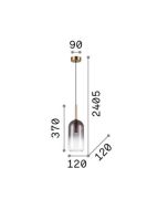 EMPIRE SP1 CILINDRO Ideal Lux 309804