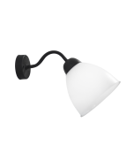 Φωτιστικό τοίχου AS-26ΑΡ 45Μ OVO BL-WH Heronia 31-1193