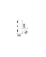 PING PONG AP2 NERO Ideal Lux 313252