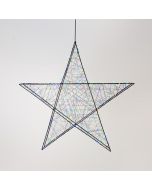ΑΣΤΕΡΙ ΦΩΤΙΖΟΜΕΝΟ 78cm, 240 LED, 4,5V ΜΕΤΑΣΧΗΜΑΤΙΣΤΗ, TIMER, ΜΑΥΡΟΣ ΜΕΤΑΛΛΙΚΟΣ ΣΚΕΛΕΤΟΣ, ΜΑΥΡΟ ΧΑΛΚΙΝΟ ΚΑΛΩΔΙΟ, ΟΠΑΛ(ΚΙΤΡΙΝΟ/ΜΠΛΕ/ΠΡΑΣΙΝΟ/ΜΩΒ) LED, ΠΡΟΕΚΤΑΣΗ ΠΑΡΟΧΗΣ 5m, IP44 Eurolamp 600-22523