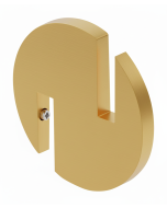 Ανατώμενο Άγκιστρο Γυαλιού 6-8mm Χρυσό Ματ Bronze Art Universal 31VS-G1