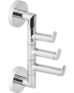 Άγκιστρο Περιστρεφόμενο Χρώμιο Bronze Art Loft-500 3450-10-3