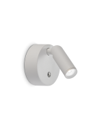 BEAN AP ROUND RECHARGEABLE BIANCO Ideal Lux 350233