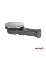 Βαλβίδα Ντουζιέρας Slim Φ90, Wirquin Chrome 50158