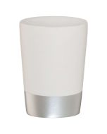 Glossy silver ποτήρι οδοντόβουρτσας Sealskin 362320418