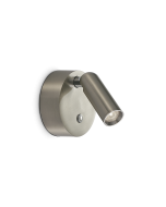 BEAN AP ROUND RECHARGEABLE NICKEL Ideal Lux 364810