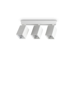 DYNAMITE PL3 LINEAR SQUARE BIANCO Ideal Lux 367415