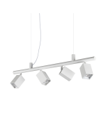 DYNAMITE SP4 SQUARE BIANCO Ideal Lux 367453