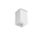 LOOK PL1 SQUARE D60 H100 BIANCO Ideal Lux 367552