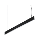 STEEL SP1 D20 MONO-EMISSION WIDE 3000K NERO Ideal Lux 367590