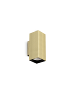 LOOK AP2 SQUARE D60 H150 OTTONE Ideal Lux 370293
