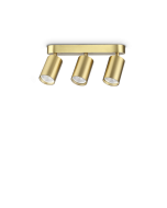 DYNAMITE PL3 LINEAR ROUND OTTONE Ideal Lux 371269