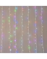 ΚΟΥΡΤΙΝΑ, 480 SYNCHRONOUS LED 5mm, 2 ΕΠΕΚΤΑΣΕΙΣ ΕΩΣ 2 ΣΕΤ, ΛΕΥΚΟ ΚΑΟΥΤΣΟΥΚ ΚΑΛΩΔΙΟ, SMART RGBW LED (H300 x W300cm, 16 ΣΕΙΡΕΣ x 30 LED), IP65 (ΧΩΡΙΣ ΚΑΛΩΔΙΟ ΠΑΡΟΧΗΣ, ΧΩΡΙΣ CONTROLLER) Eurolamp 600-11924