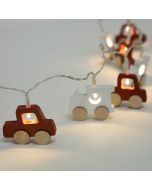 ΣΕΙΡΑ, 10 LED 5mm, ΔΙΑΚΟΣΜΗΤΙΚΑ ΞΥΛΙΝΑ ΑΜΑΞΙΑ, ΜΠΑΤΑΡΙΑΣ 3xΑΑ, ΧΡΟΝΟΔΙΑΚΟΠΤΗ, ΘΕΡΜΟ ΛΕΥΚΟ LED ΑΝΑ 10cm, ΔΙΑΦΑΝΟ PVC ΚΑΛΩΔΙΟ, ΠΡΟΕΚΤΑΣΗ ΠΑΡΟΧΗΣ 30cm, IP20 Eurolamp 600-03053