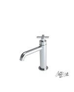 Μπαταρία Νιπτήρα με Βαλβίδα Clic-Clac Εlle Cross La Torre Chrome 38004-100