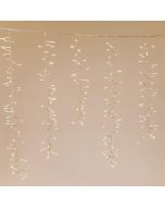 ΒΡΟΧΗ CLUSTER, 480 LED 3mm, 36V ΜΕΤΑΣΧΗΜΑΤΙΣΤΗ, 8 ΠΡΟΓΡΑΜΜΑΤΑ, 4 ΕΠΕΚΤΑΣΕΙΣ ΕΩΣ 3 ΣΕΤ, ΔΙΑΦΑΝΟ PVC ΚΑΛΩΔΙΟ, ΘΕΡΜΟ ΛΕΥΚΟ LED (H100 x W200cm, 30/40/50/50/40/30), ΠΡΟΕΚΤΑΣΗ ΠΑΡΟΧΗΣ 3m, IP44 Eurolamp 600-06801