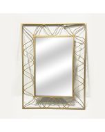 ΚΑΘΡΕΦΤΗΣ ΜΕΤΑΛΛΙΚΟΣ ΧΡΥΣΟΣ 60x1.5x80cm Eurolamp 751-11042
