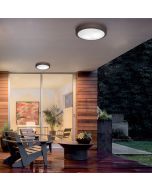 Πλαφονιέρα Καφέ Στρογγυλή Leros Viokef 4049203