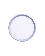 Πλαφονιέρα οροφής LED 24W 3CCT by switch on base σε ασημί απόχρωση D:30x2,5cm 42036-D-Silver
