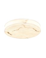 Φωτιστικό οροφής, LED 36W Alabaster & ritine, 3960 lm, 3CCT by switch on base D:40x6cm 42053-C