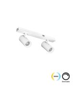Διπλό Σποτ Track 7W Λευκό Slim Magnetic Viokef 4288701