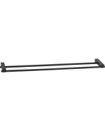 Πετσετοθήκη Διπλή Μαύρο Bronze Art San Remo 42M3-MM