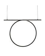 Κρεμαστό Φωτιστικό Μαύρο Kelsi Viokef 4325700