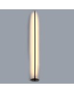 InLight Επιδαπέδιο φωτιστικό LED 24W 3000K από μαύρο μέταλλο D:150cm 45012