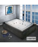 Μπανιέρα Ακρυλική Caronite CELSIUS DUO  με σύστημα Υδρομασάζ (1,75hp-10 jet) 2000x1400, Carron Bath White 452CH