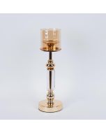 ΚΗΡΟΠΗΓΙΟ ΜΕΤΑΛΛΙΚΟ ΧΡΥΣΟ 12x44cm Eurolamp 752-24092
