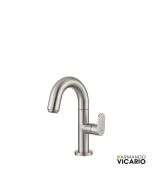 Μπαταρία Νιπτήρα με Βαλβίδα Clic-Clac Slim Vicario Inox 500010-110