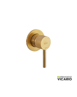 Μίκτης Εντοιχισμού 1 Εξόδου industrial Vicario Brushed Gold 512050-201