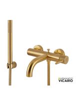 Μπαταρία Λουτρού industrial Vicario Brushed Gold 512100-201
