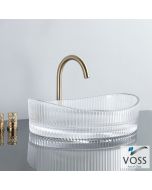 Νιπτήρας Γυάλινος CAVO 50x37,5 VOSS Glass Clear  VL1150-000