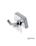 Άγκιστρο μπάνιου διπλό Geesa Chrome 5254