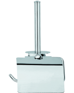 Χαρτοθήκη Διπλή Χρώμιο Bronze Art Hotel 52H7-10-K