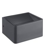 Απλίκα Επίτοιχη Εξωτερικού χώρου IP44, 6watt Led 750 lm 3000K Αλουμίνιο Ανθρακί Eglo Dominni 1 98269