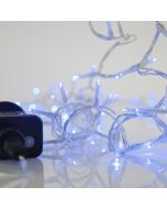 ΣΕΙΡΑ, 100 LED 3mm, 31V ΜΕΤΑΣΧΗΜΑΤΙΣΤΗ, 8 ΠΡΟΓΡΑΜΜΑΤΑ & ΜΝΗΜΗ, ΔΙΑΦΑΝΟ PVC ΚΑΛΩΔΙΟ, ΜΠΛΕ LED ΑΝΑ 5cm, ΠΡΟΕΚΤΑΣΗ ΠΑΡΟΧΗΣ 3m, ΙΡ44 Eurolamp 600-11563