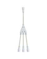 ΚΟΝΕΚΤΟΡΑΣ ΚΑΟΥΤΣΟΥΚ 1 ΣΕ 3, 10cm ΚΑΘΕ ΚΟΝΕΚΤΟΡΑΣ Eurolamp 600-11968