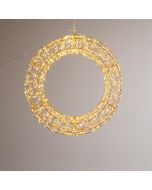 ΦΩΤΙΖΟΜΕΝΟ ΣΤΕΦΑΝΙ 100cm, 2400 MINI LED, 31V METAΣΧΗΜΑΤΙΣΤΗ, ΧΡΟΝΟΔΙΑΚΟΠΤΗ, ΜΠΡΟΝΖΕ ΧΑΛΚΙΝΟ ΚΑΛΩΔΙΟ, ΜΠΡΟΝΖΕ ΜΕΤΑΛΛΙΚΟΣ ΣΚΕΛΕΤΟΣ, ΘΕΡΜΟ ΛΕΥΚΟ LED, ΠΡΟΕΚΤΑΣΗ ΠΑΡΟΧΗΣ 5m, IP44 Eurolamp 600-22569