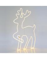 ΤΑΡΑΝΔΟΣ, 5m NEON LED ΦΩΤΟΣΩΛΗΝΑΣ, ΜΟΝΟΚΑΝΑΛΟΣ, ΘΕΡΜΟ ΛΕΥΚO, 49x84cm, IP44 Eurolamp 600-23006