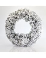 ΣΤΕΦΑΝΙ ΧΙΟΝΙΣΜΕΝΟ NATURAL, 50cm Eurolamp 600-30212