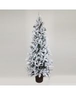 ΔΕΝΤΡΟ ΕΛΑΤΟ ΧΙΟΝΙΣΜΕΝΟ, ΕΛΒΕΤΙΑ, ΜΕ ΞΥΛΙΝΟ ΚΟΡΜΟ ΣΤΗ ΒΑΣΗ, 210cm Eurolamp 600-30646